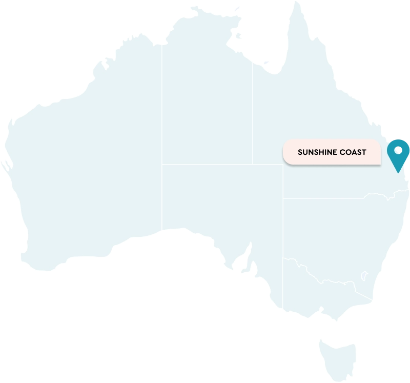 Sunshine Coast Map