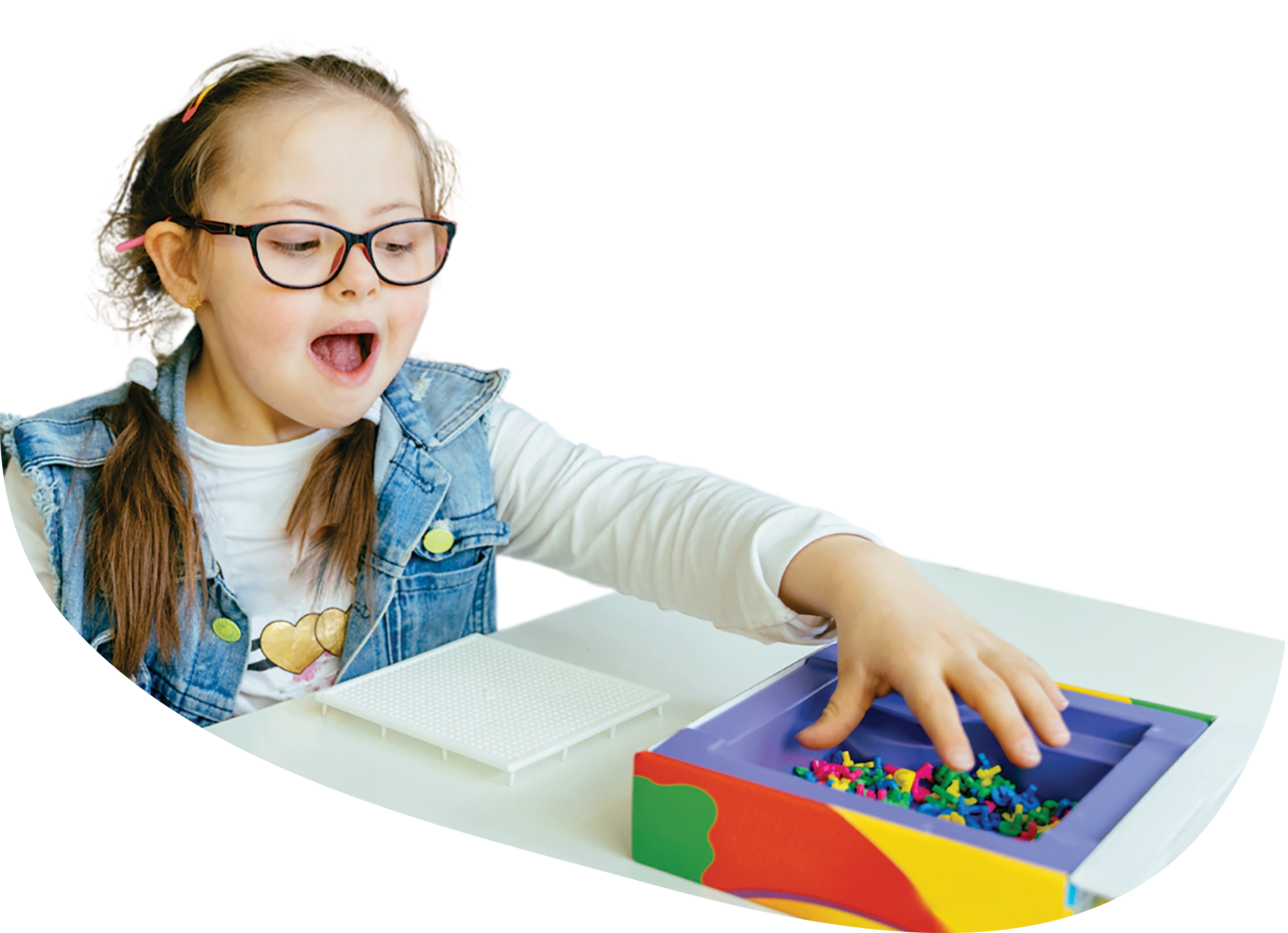 Girl Playing With Table (1)